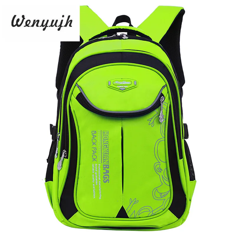Водонепроницаемые детские школьные ранцы для мальчиков и девочек, Детский рюкзак, большая сумка для путешествий, сумка для детей, Mochila Infantil - Цвет: style6-large