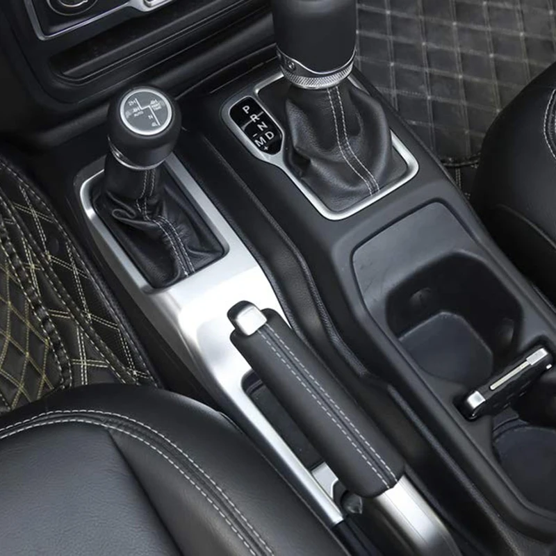 4WD коробка передач Крышка панели украшения Наклейка для- Jeep Wrangler JL автомобильные аксессуары