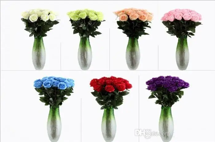 5CM diameter artificial rose flower head for Wedding party Decorations Arch Flower Arrangement DIY Material Supplies