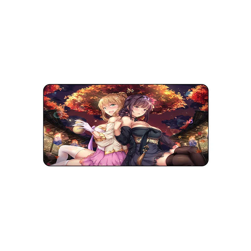 FFFAS большой игровой коврик для мыши эксклюзивный для европейских и американских игроков коврик для мыши красивый Настольный коврик мультяшная анимация HD картинки - Цвет: NO.8