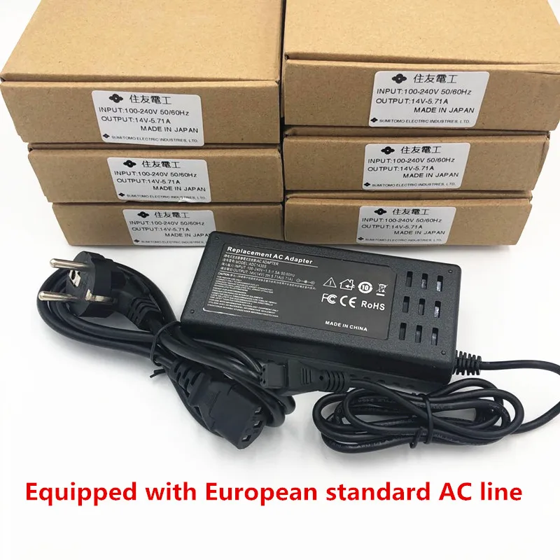 Sumitomo T-81C Z1C T600C T-71M Q101 T-71C T-55 de fibra óptica empalmador de fusión adaptador de corriente cargador de batería ADC-1430Z ADC-1430S