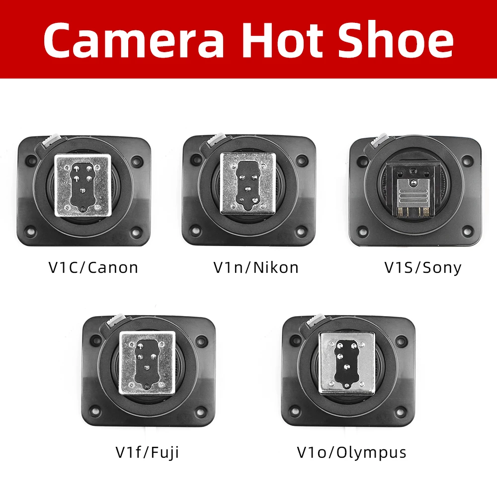 Godox V1 V1C V1N V1S V1F V1O V1P синхроконтакта разъем для внешней вспышки типа Заменить типа «Горячий башмак» Аксессуары