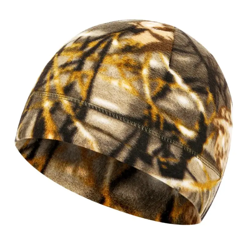 Winter Warm Velvet Unisex Fleece Hat Thick Hooded Cap Windproof Cycling Sports Running Mountaineering Cap