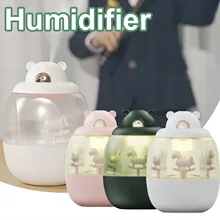 Humidificateur d'air carrousel coloré avec boîte à musique, petit diffuseur d'huile essentielle et d'arôme pour chambre à coucher, maison, voiture, brumisateur USB, 320ML, nouveau