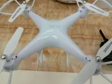 Fotografía aérea Drone RC UAV FPV con HD 4K cámara de píxeles de Control remoto de 4 ejes Quadcopter aviones larga vida volando Juguetes