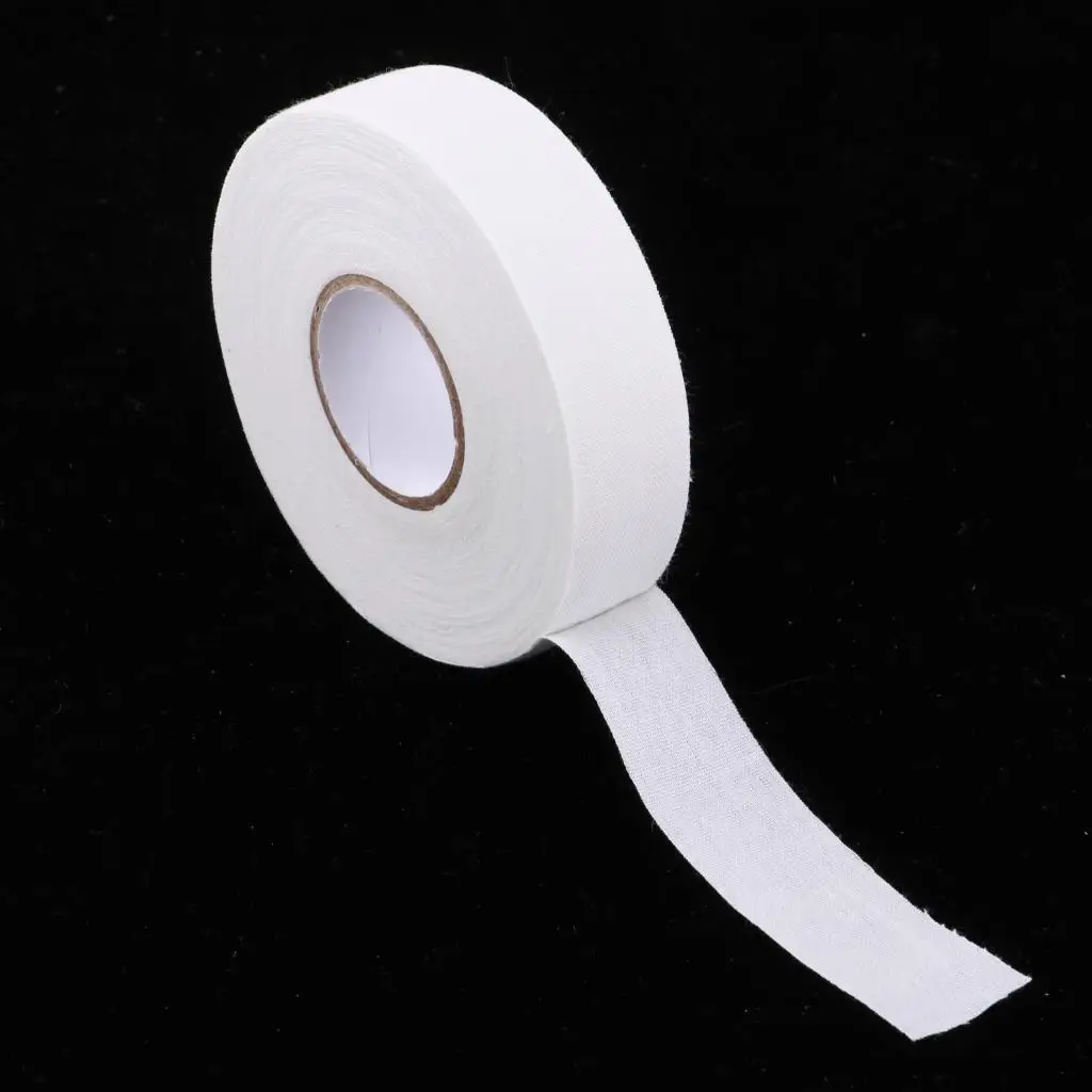 1 Roll  Hockey Cloth Tape Waterproof Adhesive Ice Hockey Lacrosse Stick Wrap Grip Cotton