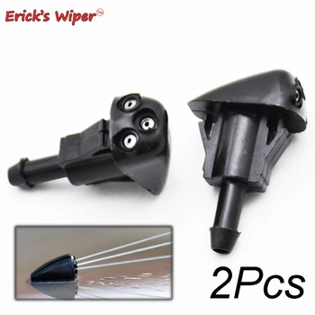 

Erick's Wiper 2Pcs/lot Front Windshield Wiper Washer Jet Nozzle For Hyundai Santa Fe Sonata Tiburon Coupe Elantra MK4