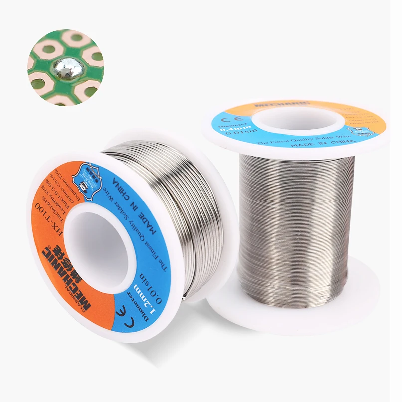 Припой с канифольным ядром MECHANIC 200G 0 3 4 5 6 8 1 мм 2 ℃ низкая температура плавления
