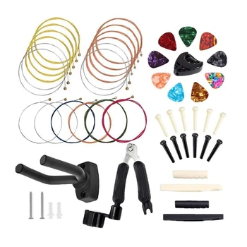 

Guitar String Tool Set Wall Hook Guitar Three-In-One String Winder