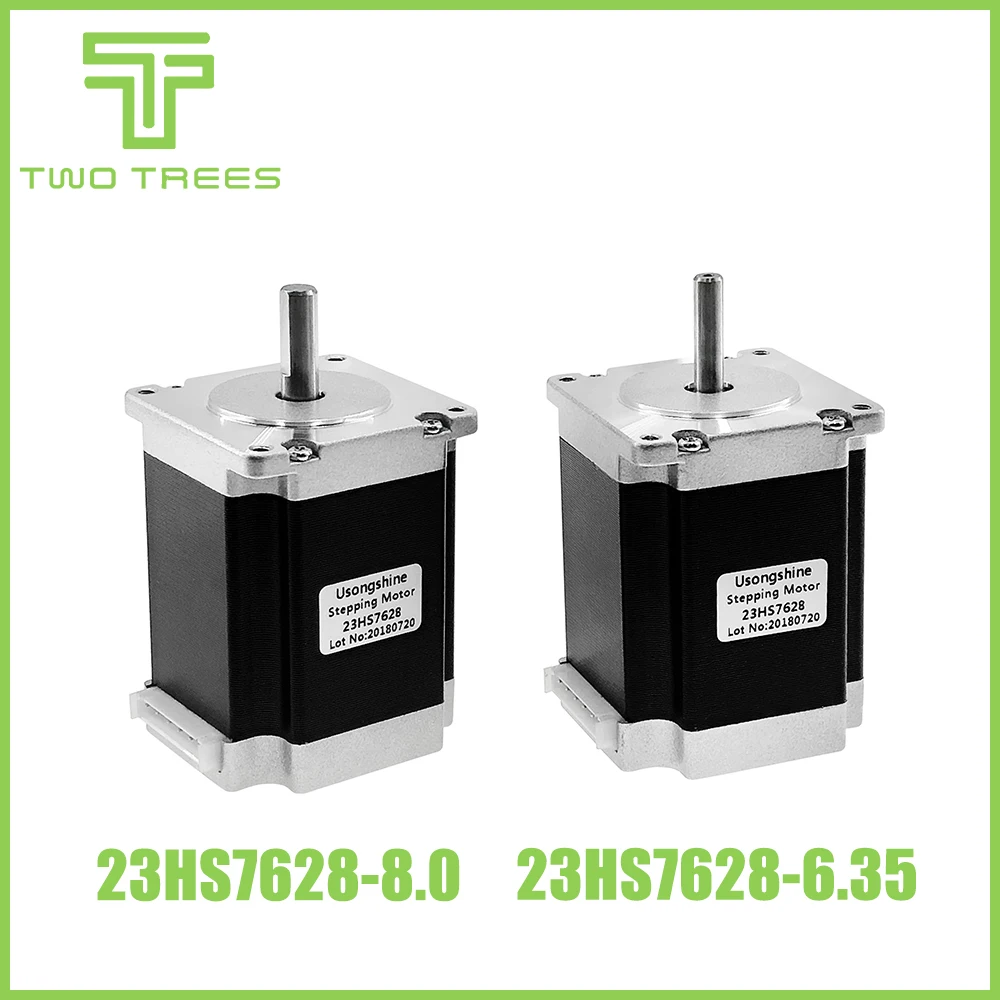 Nema23 двигатель paso a paso 23HS7628 76 мм 2.8A биполярный DM542 ISO CE ROHS enrutador CNC grabado Mama de corte
