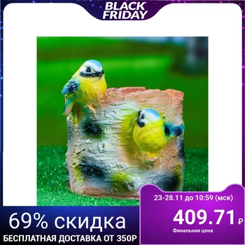 

Figured kashpo "sinichki on Birch" 14 х16х15см 871814