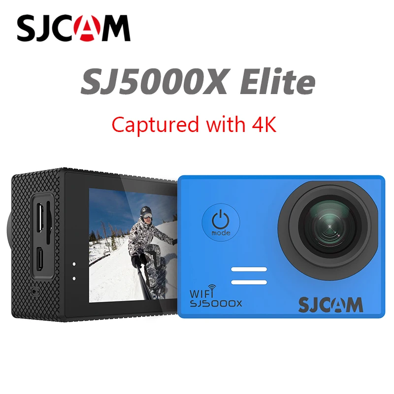  SJCAM SJ5000X Elite Sport Action Camera Gyro WiFi 4K 24fps HD Diving 30M Waterproof NTK96660 SJ CAM