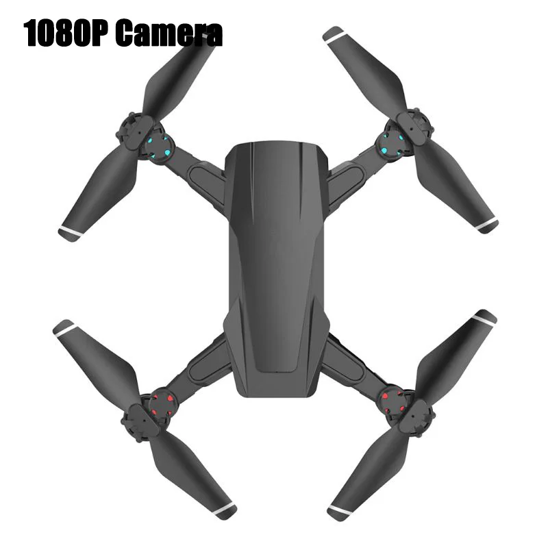 Дрон XD101 1080P 4K WiFi FPV Дрон однокнопочный возвратный Квадрокоптер RC вертолет - Цвет: 1080p camera