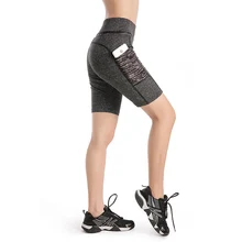 EAST HONG женские эластичные спортивные шорты для йоги, тренировочные шорты для бега