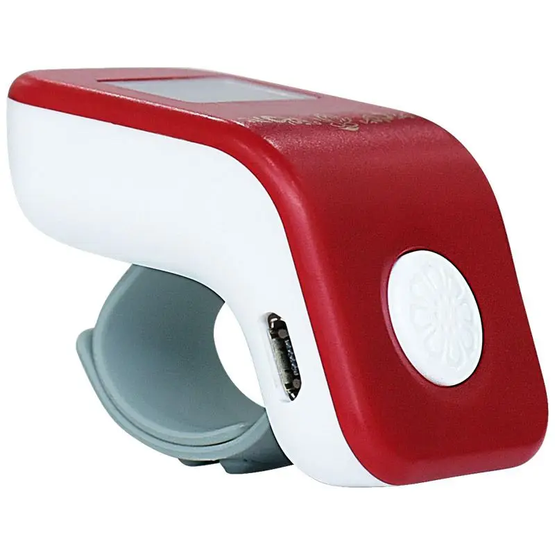 

5 Digit Prayer Counter Clicker Toy Rechargeable Finger Ring Hand Tally Counter