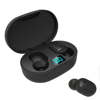 

A6S TWS Bluetooth Earphones Noise Cancelling LED Display with Mic Earbuds for Xiaomi Redmi Wireless Earbuds Wireless Headphones