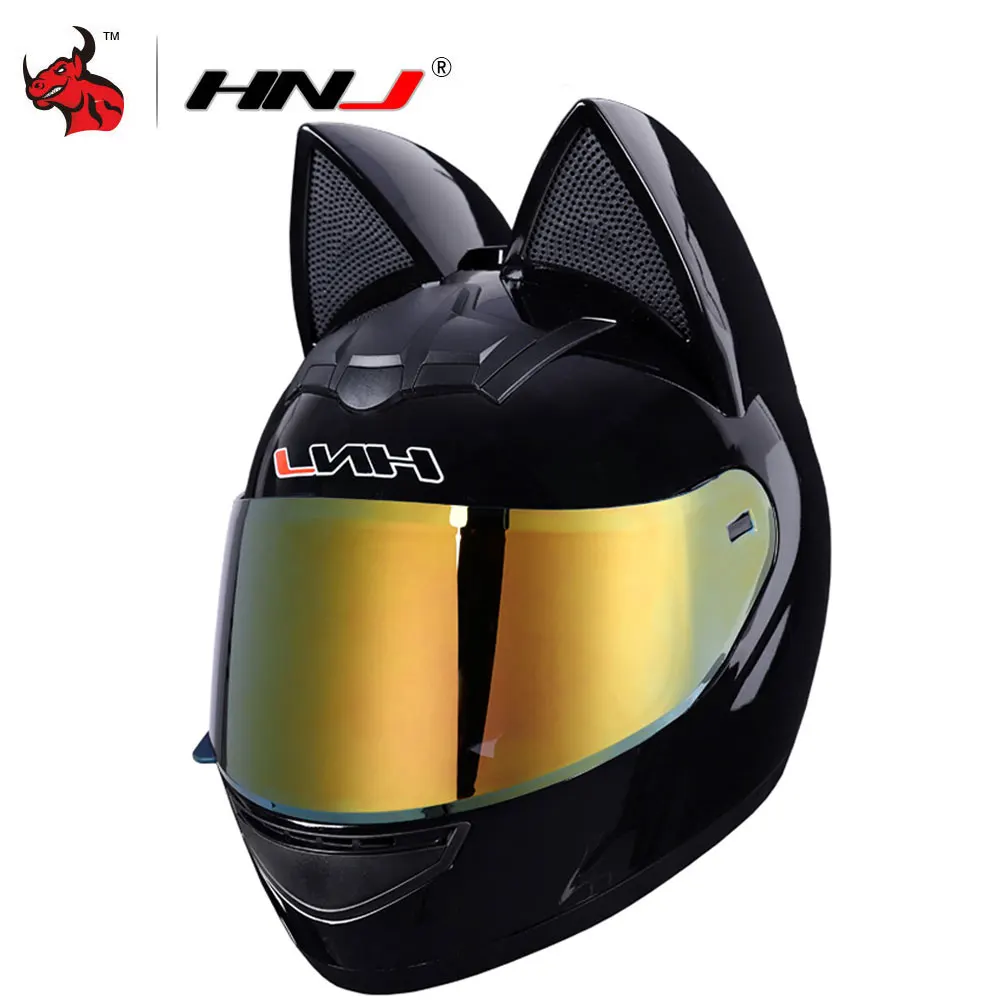 HNJ мотоциклетный шлем для ушей шлемы всего лица мотокросса мотоцикла женщин |