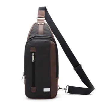 

Men Shoulder Bag Multi-function Mobile Phone Pockets Messenger Bag Women Bags Storage Chest Bag Summer Short Trip Messengers Bag