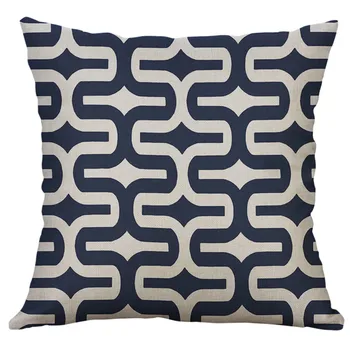 

Geometric Linen Pillowcase Pillow Case For Home Decoration Cushion Cover Decorative Bohemian Style Pillowcase 45*45cm