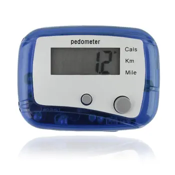 

Multi-function Pedometer Double-key Pedometer Electronic Treadmill Counter Mile Kilometer Calorie Calculation Step 0-99999