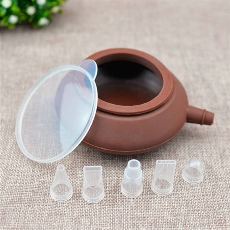 Decorating Tip Sets Bakery Silicone Cake Muffin Macaroon Macaron Piping Icing Baking Tool Pot 4 Nozzles