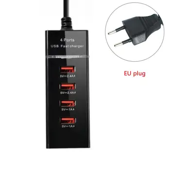 

10/4 USB Ports Hub Fast Charging Smartphone MP3 USB Splitter Multiple Devices Charging Station US/EU/US/AU Plug