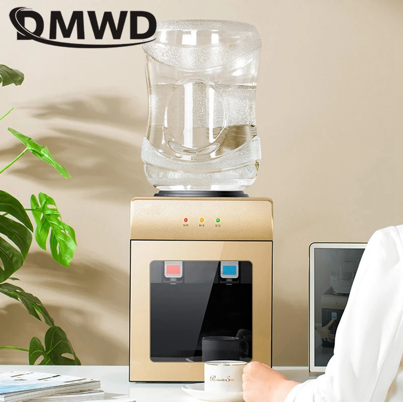 DMWD 600 мл бытовой Электрический диспенсер для воды Настольный водонагреватель