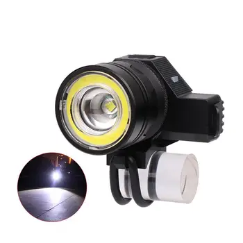 

Led T6 Bicycle Waterproof Headlight USB Rechargeable Large Flashlight Headlight Flashlight Zoomable Flashlight