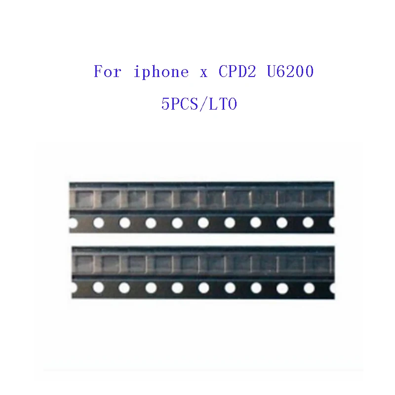 5 шт./лот U6200 для iphone X Быстрая Зарядка IC CPD2 104E CG8740AAT на плате