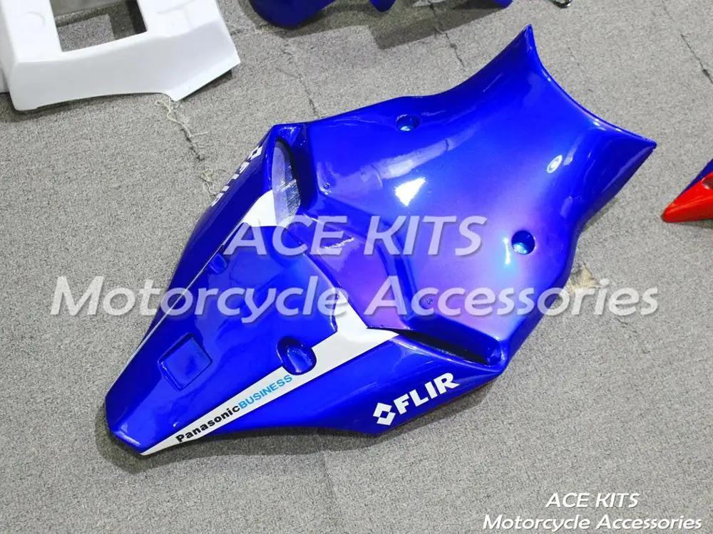 Трек версия ACE наборы ABS впрыски обтекатели комплект подходит для YAMAHA YZF R1- всех видов цвета NO. FF23