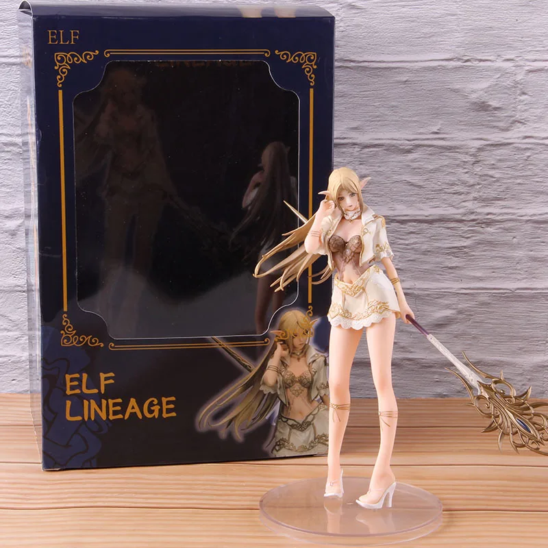 Lineage2 эльф Lineage 2 фигурка ПВХ Горячая игра фигурка Lineage II Коллекционная модель игрушки для девочек куклы подарок