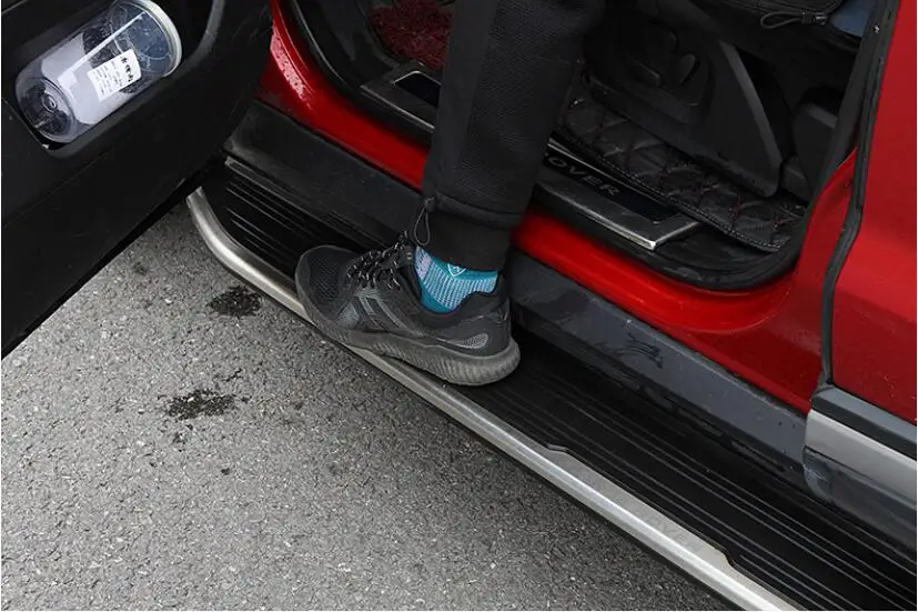 Evoque алюминиевый сплав и АБС для Приборная панель автомобиля боковой шаг Nerf барная стойка для Land Rover Range Rover Evoque 2012