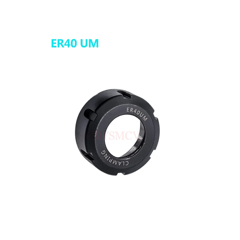 ER40 UM 스프링 콜릿 너트 정밀 클램핑 도구, CNC 밀링 조각 기계용 ER 콜릿 액세서리, 1 개