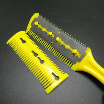 Hair Trimming Double Blade Comb