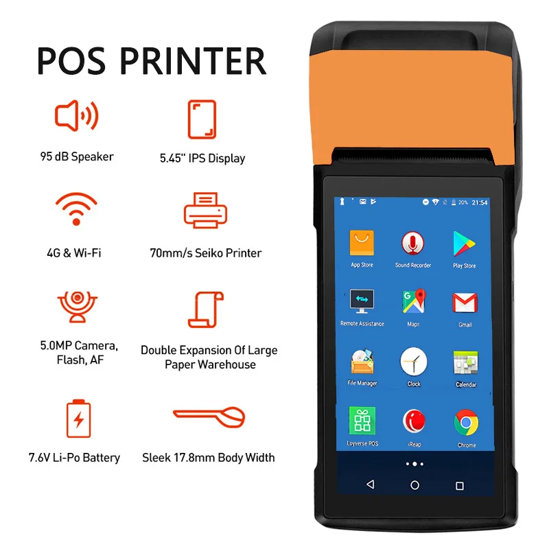 PDA Android Handheld POS Terminal With 58mm Thermal South Africa Ubuy