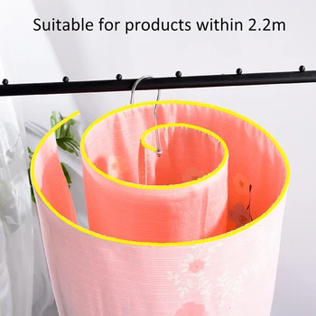 

Drying Rack For Clothes Bed Sheets Spiral Hanger Circle Rotate Save Space Organizer Blanket Drying Racks Household Accessories