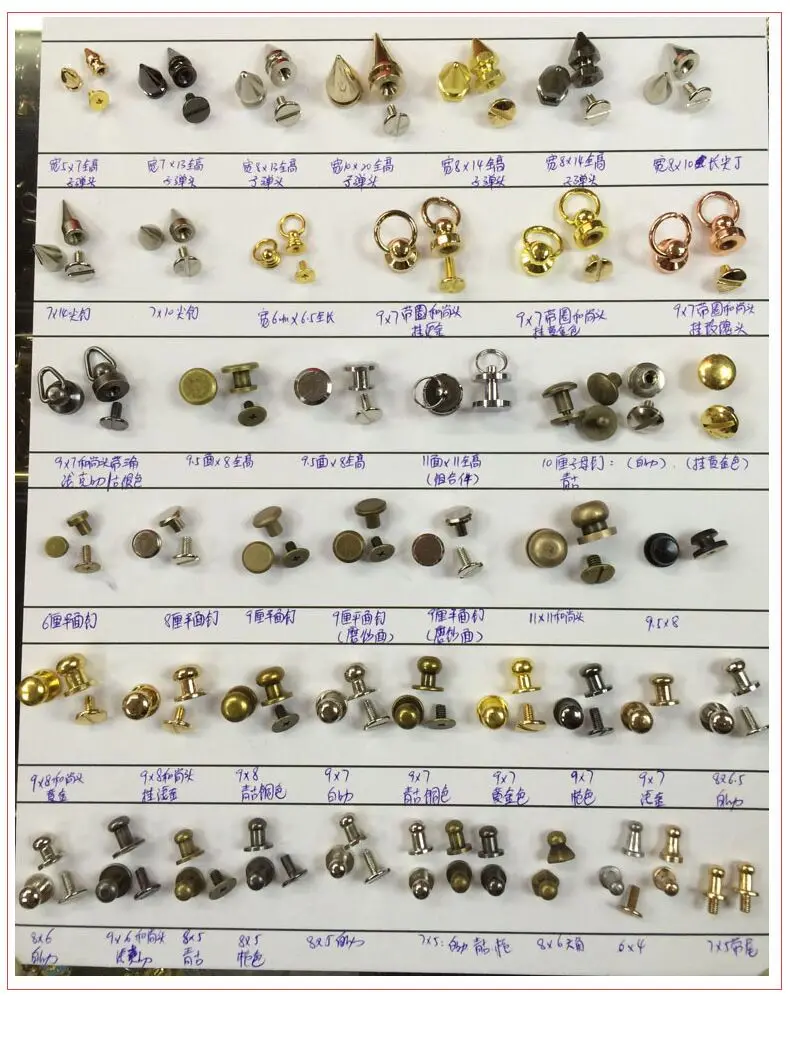 1000pcs SPIKES CONE SCREW BACK SILVER NICKEL BULLET PUNK RIVET LEATHER BAGS SOLID FIX SPIKE STUDS Silver | Дом и сад