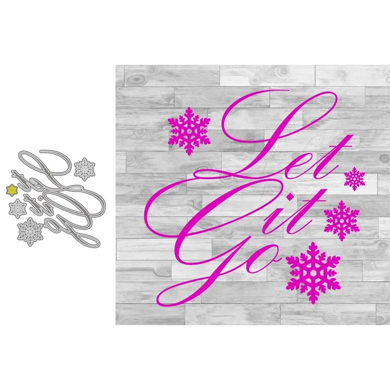 

Metal Cutting Dies Stencils Snowflake for DIY Album Paper Card Decorative Craft Die Cuts