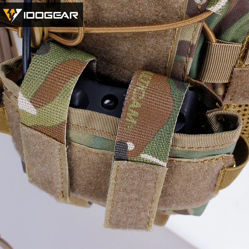 Тактический чехол IDOGEAR MK2 для шлема охотничьего камуфляжного боевого военного