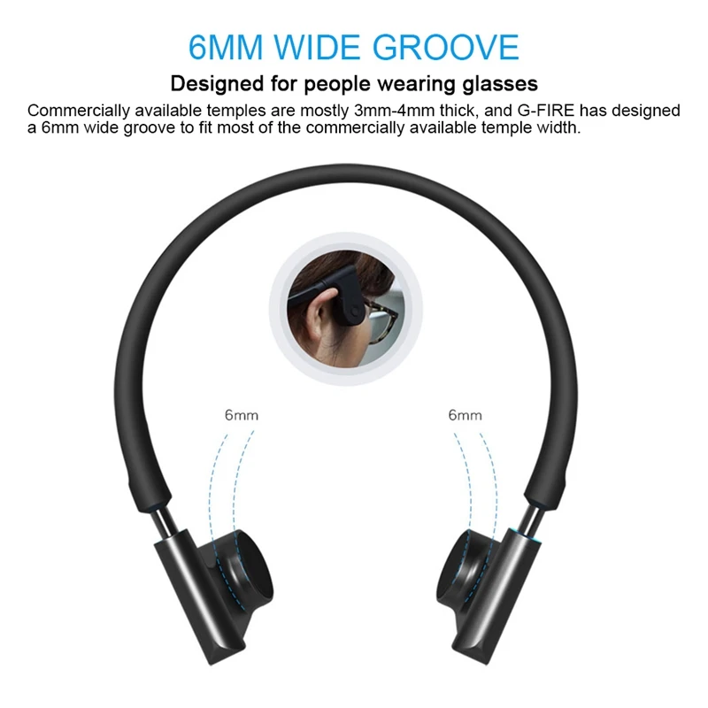 AM05-Bone Conduction Wireless Headphones Hearing