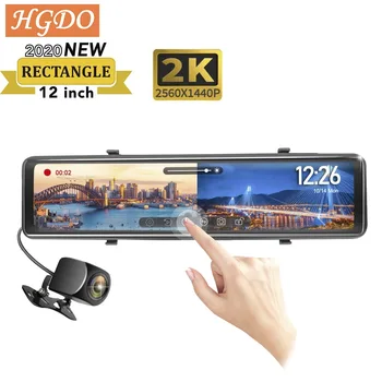 

12" 4G Car DVR Android 8.1 Stream RearView Mirror FHD 1080P ADAS Dash Cam Camera Video Recorder Auto Registrar Dashcam GPS DVRS