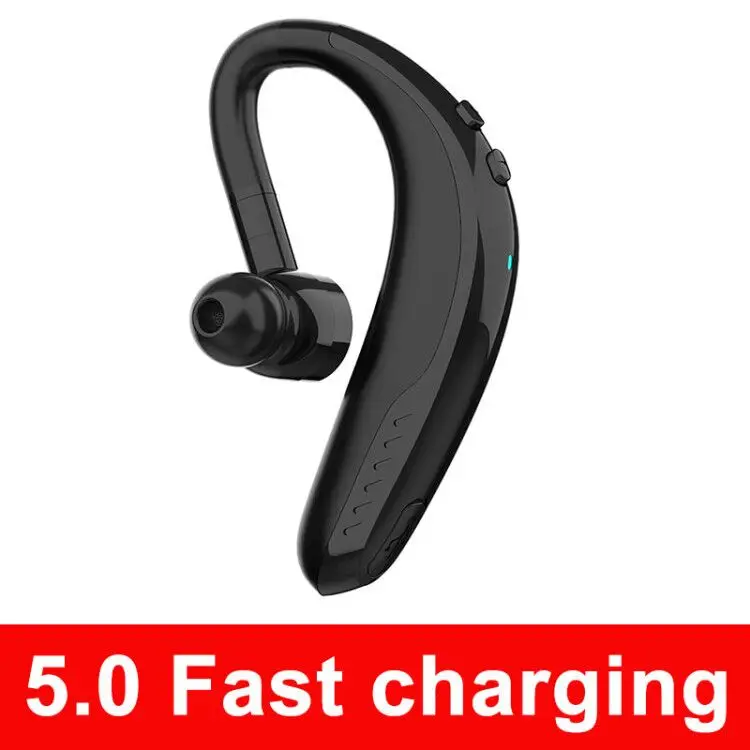 IPUDIS-D1Black IPUDIS Bluetooth наушники Беспроводные Handfree одиночный Заушник гарнитура 170 мАч 17 ч Время разговора с микрофоном для водителя автомобиля - Цвет: IPUDIS-D1Black