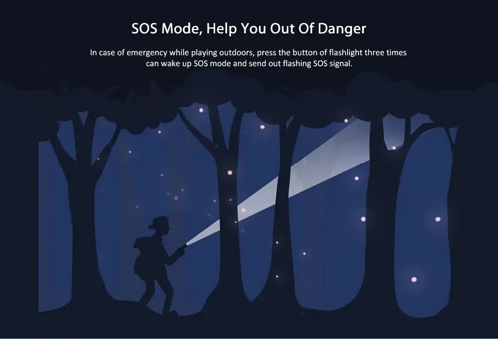 Xiaomi ZMI  LED flashlight power bank Support USB Charge For iphone Samsung Huawei Flashlight 5000mAh Torch Ultra Bright Light (8)