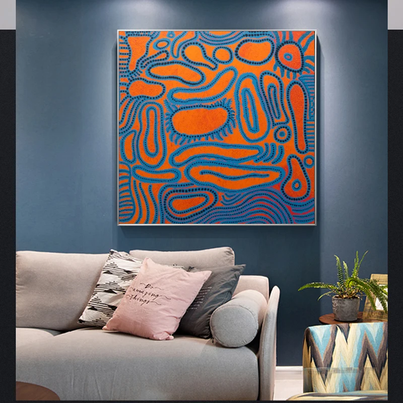 

Abstract picture Yayoi Kusama Artwork Canvas Painting Modern Home Decorative Posters And Prints wall Art Pictures For Living Room Bedroom NO FRAME