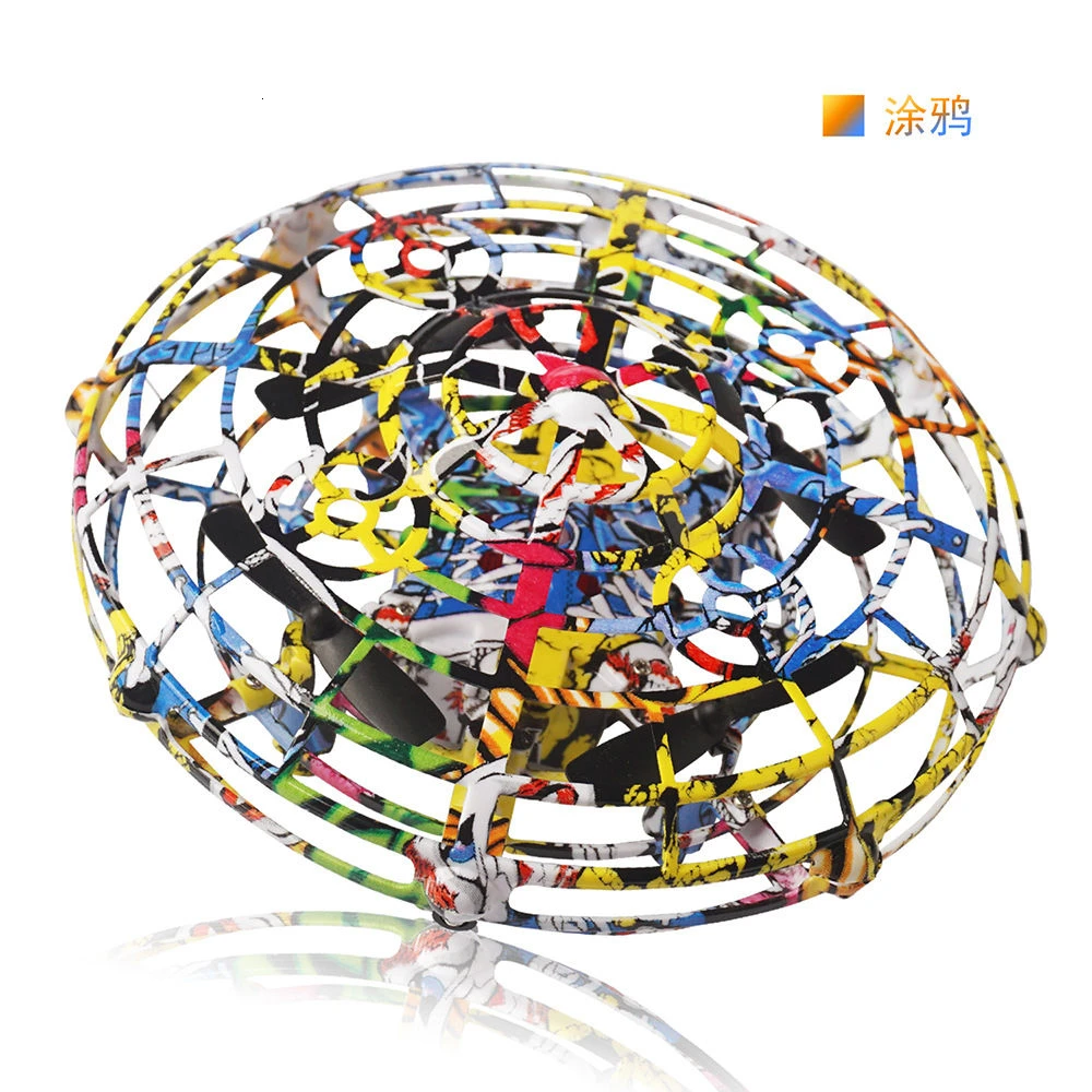 Летающий мини-Дрон, пластиковый мини-Дрон, UFO, детский Радиоуправляемый Дрон, инфракрасный индукционный самолет, Квадрокоптер, обновленные радиоуправляемые игрушки для взрослых - Цвет: Drone 1