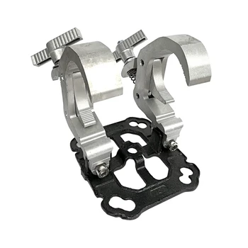 

Load 200KG Folding Double Stage Light Hook Fit Tube Size 40-60mm For LED Moving Head Stage Lighting /Stage Clamp DJ Equipment