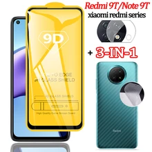 стекло + задняя пленка для xiaomi note 9t защитная redmi 9t/9a/9c nfc glass 9s 9pro 9 t