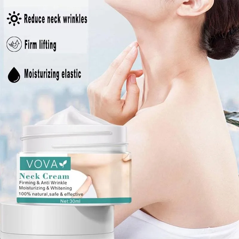 30g VoVA Collagen Neck Cream Anti Aging Whiten Cream Firming Skin Moisturizing Neck Anti Wrinkle Remover Cream