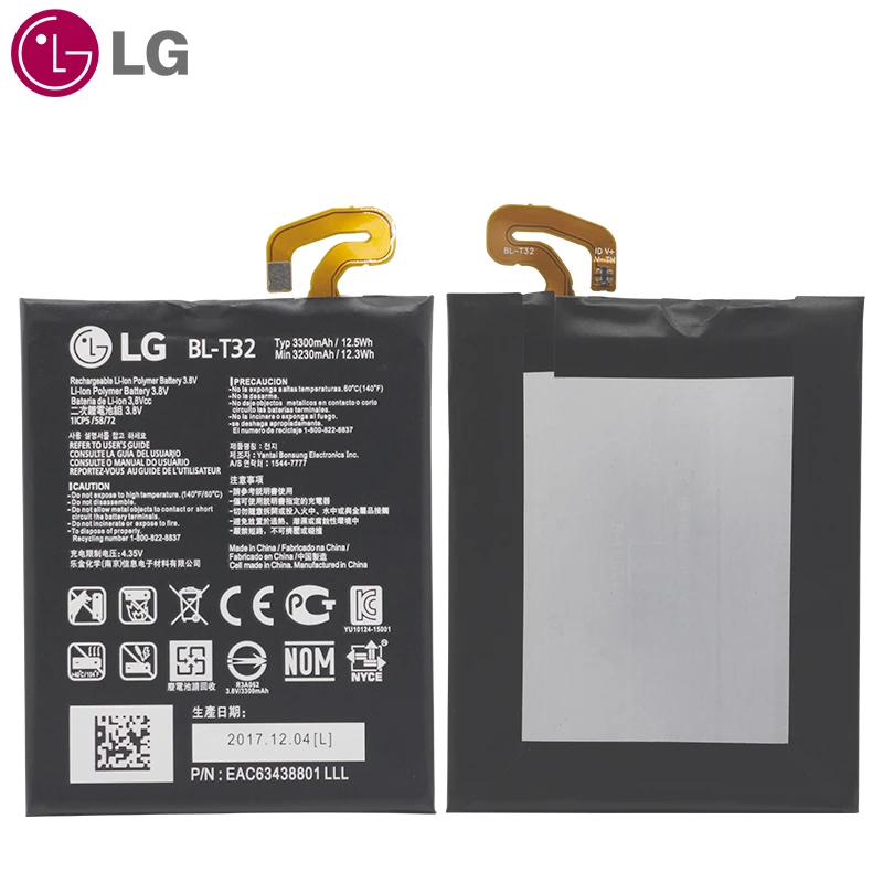 LG BL-T32 телефон Батарея для LG G6 G600L G600S G600K G600V H871 H872 H873 LS993 US997 VS988 Замена Батарея 3230 мА-ч