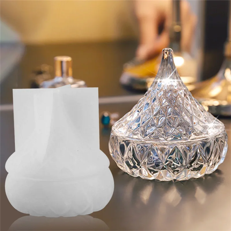 

Drop Shaped Yurt Silicone Mold Storage Box For Jewelry Box Mold Jewelry Making Tools Gift Box Silicone Mold